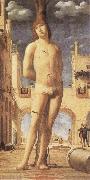 Antonello da Messina St Sebastian oil painting artist